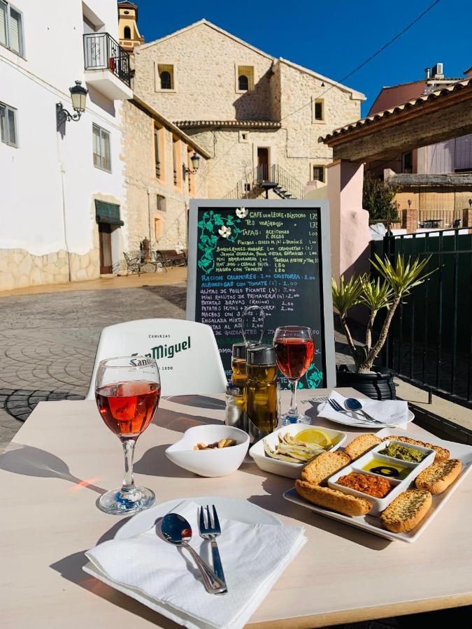 Casa Blanca Bed & Breakfast Castell De Castells Dış mekan fotoğraf